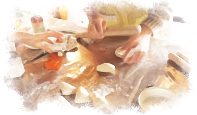 クッキング風景 クッキング風景