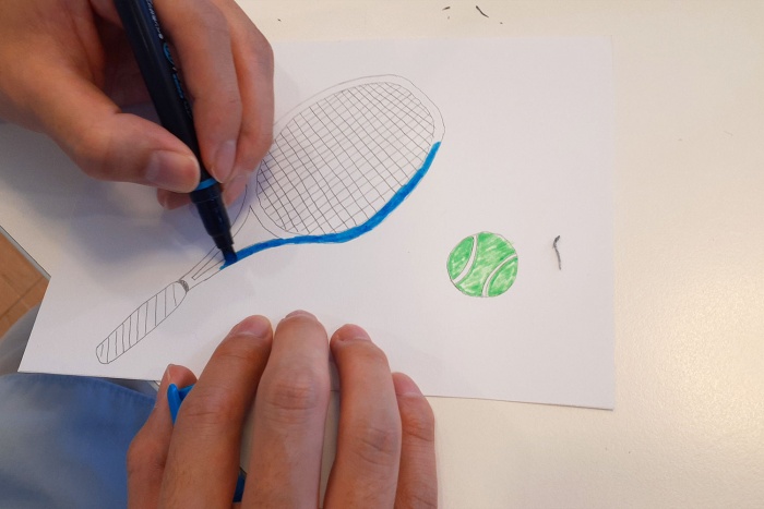 アートセラピーを行いました アートセラピーを行いました