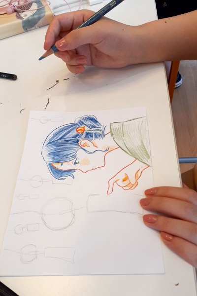 アートセラピーを行いました アートセラピーを行いました