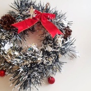 クリスマスリース作り