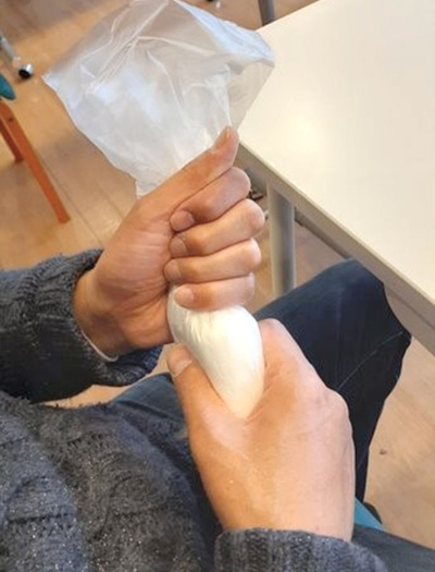 新たな作り方で挑戦(バスボム) 新たな作り方で挑戦(バスボム)