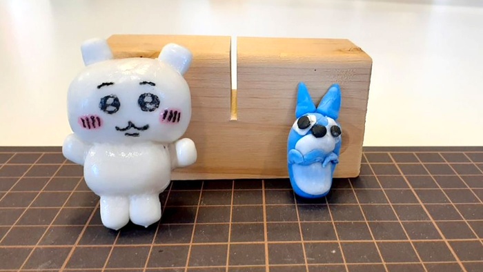 粘土細工のマスコット 粘土細工のマスコット