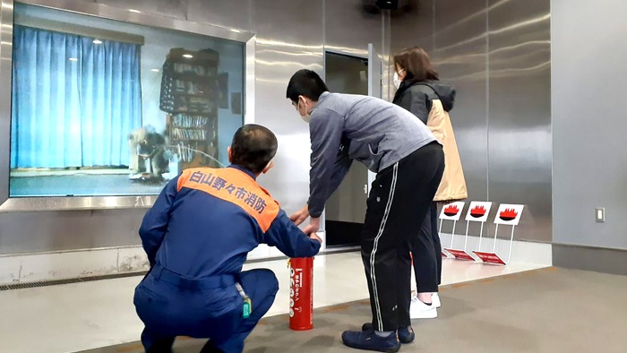 防災体験学習に行ってきました 防災体験学習に行ってきました