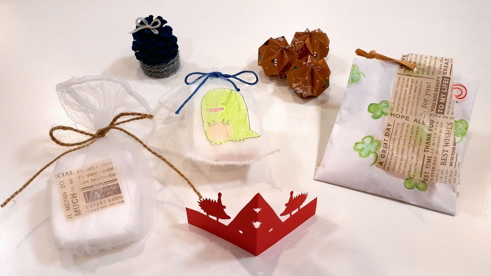 アロマサシェ作り アロマサシェ作り