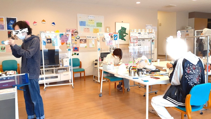 アロマサシェ作り アロマサシェ作り