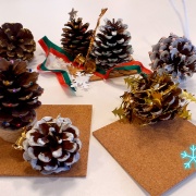 X'mas ツリー作り