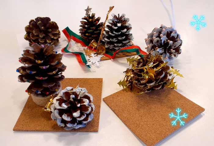 X'mas ツリー作り X'mas ツリー作り