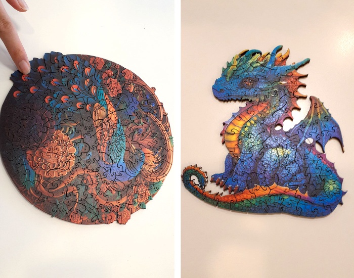 木製の立体パズル 木製の立体パズル