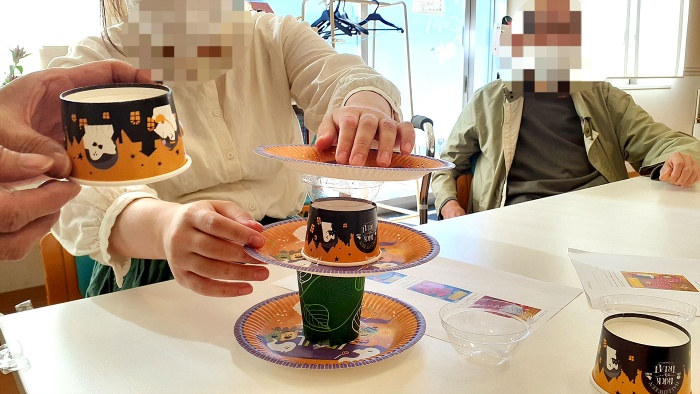 アフタヌーンティーを行いました