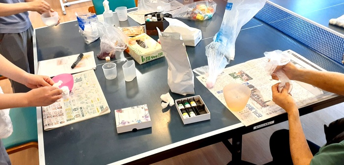 アロマバスボム作りプログラム